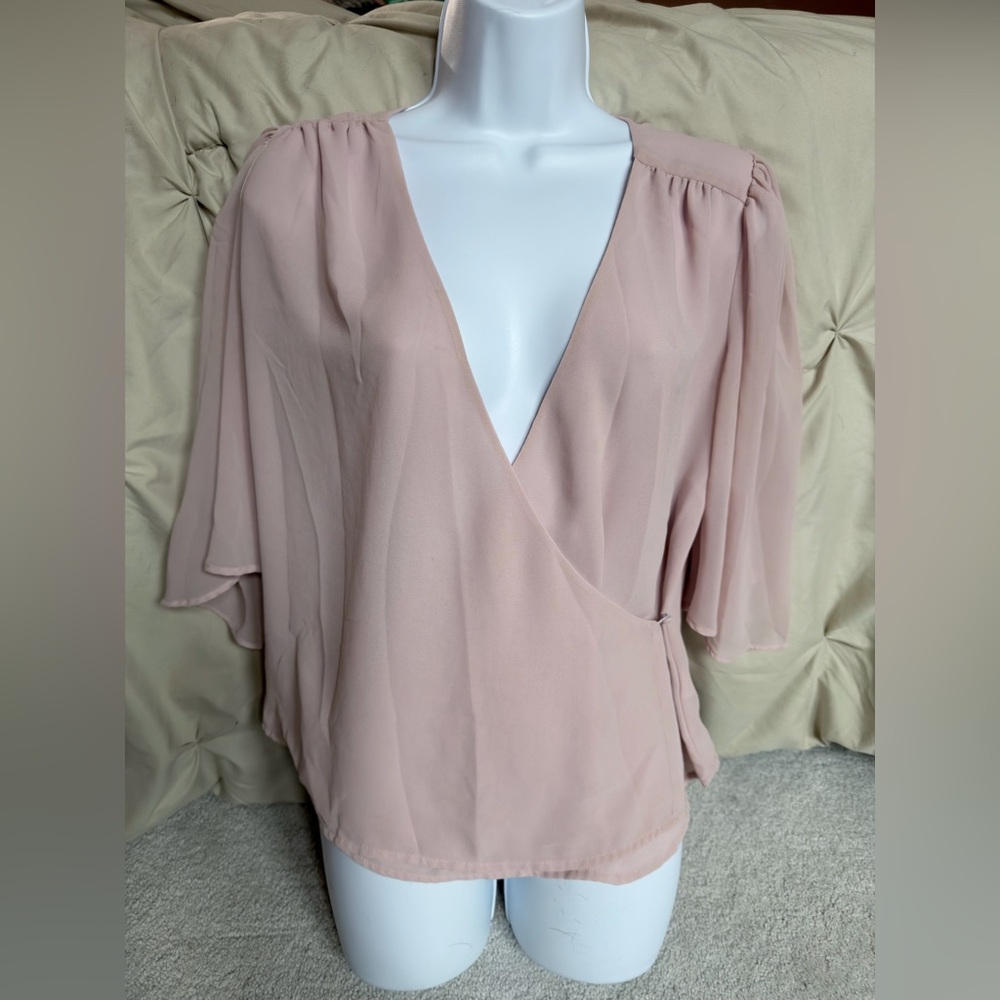 Elegant Pink Women's Top